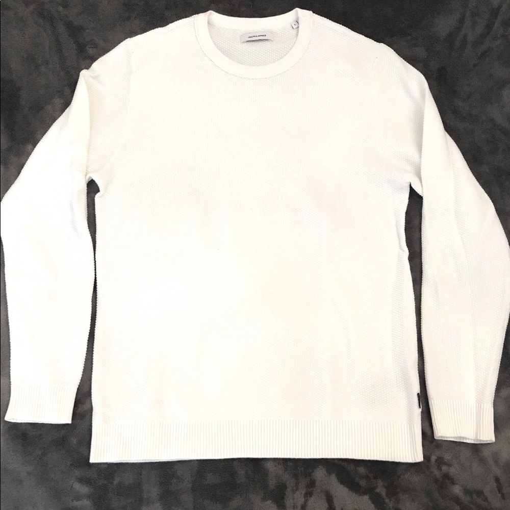 Jack & Jones waffle knit summer sweater